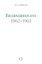 Cover des Buches Erlebnisberichte 1962 bis 1963 von Medium Beatrice Brunner