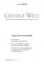 Cover der Zeitschrift Geistige Welt, Heft 3/2019 zum Thema Segen der Freundschaft
