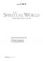 Cover of the Journal The Spiritual World, Issue 2/2013
