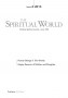 Cover of the Journal The Spiritual World, Issue 4/2013