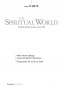Cover of the Journal The Spiritual World, Issue 5/2013