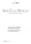 Cover of the Journal The Spiritual World, Issue 1/2016