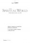 Cover of the Journal The Spiritual World, Issue 1/2017