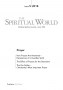 Cover of the Journal The Spiritual World, Issue 5/2018 on the Theme of Prayer