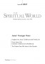 Cover of the Journal The Spiritual World, Issue 6/2021 on the Theme of Jesus' Younger Years
